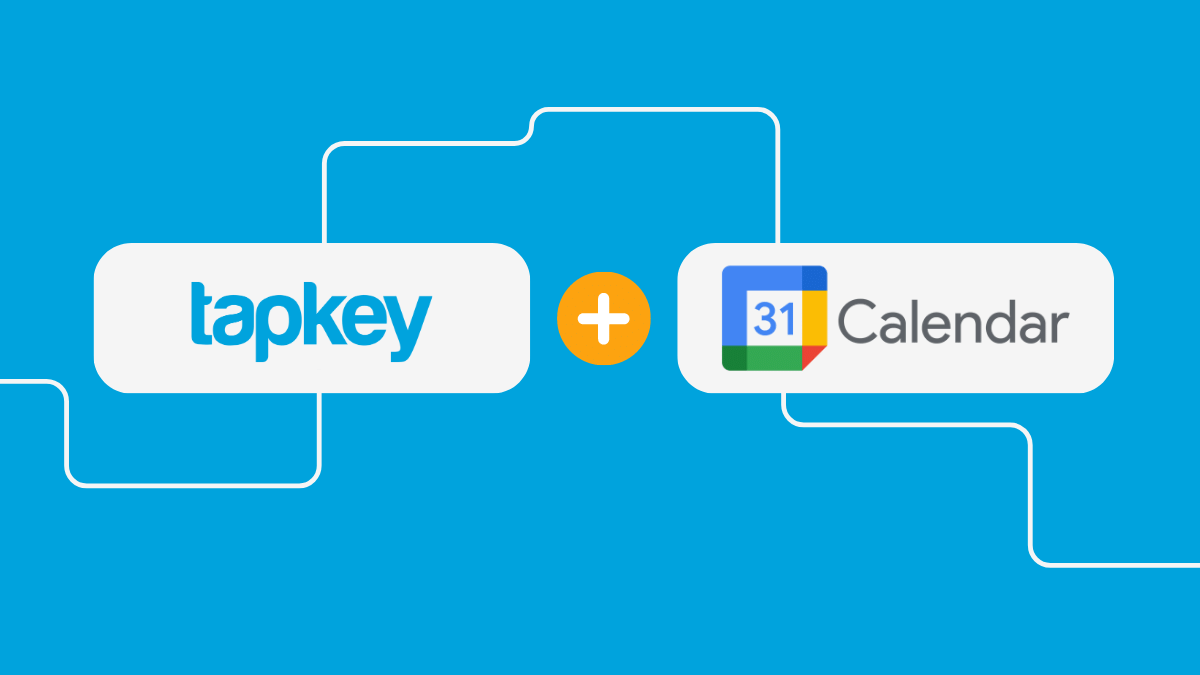 Tapkey works with Google Calendar